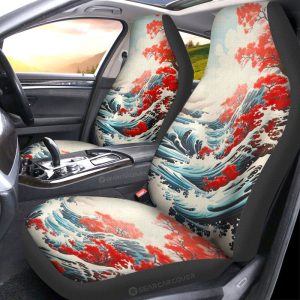 Great Wave Kanagawa Car Seat Covers Custom Car Accessories