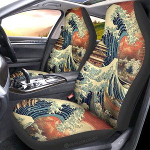 Great Wave Kanagawa Car Seat Covers Custom Car Accessories