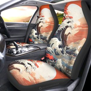 Great Wave Kanagawa Car Seat Covers Custom Car Accessories