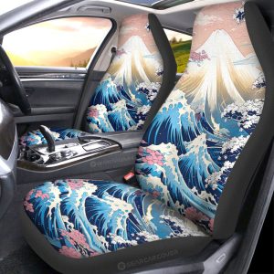 Great Wave Kanagawa Car Seat Covers Custom Car Accessories