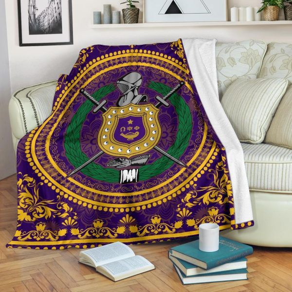 Greek Life Blanket – Omega Psi Phi Blanket