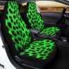 Green Cheetah Print Car Seat Covers Custom Car Accessories