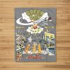 Green Day Dookie Scene Fleece Blanket