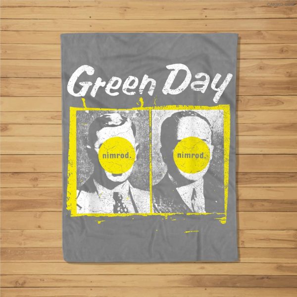 Green Day Nimrod Fleece Blanket