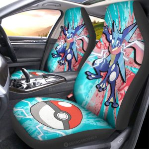 Greninja Car Seat Covers Custom Car Accessories For Fans