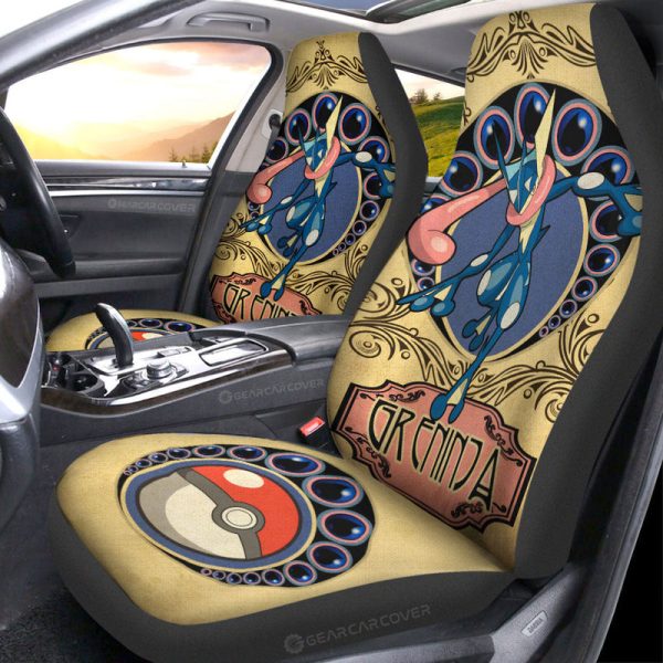 Greninja Car Seat Covers Custom Car Interior Accessories