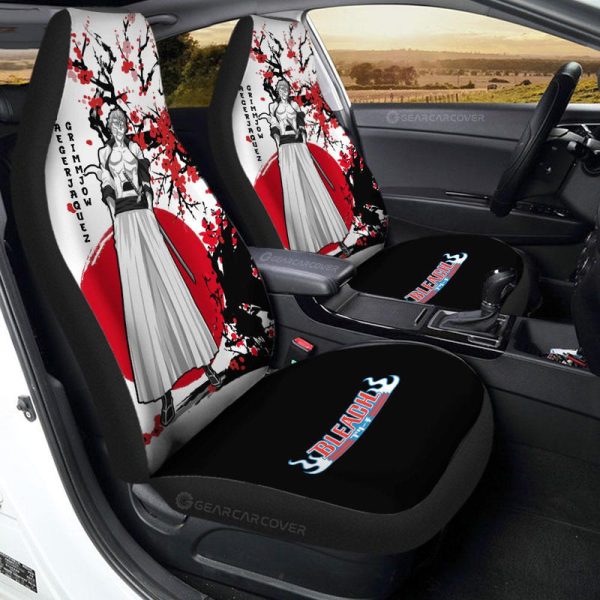 Grimmjow Jaegerjaquez Car Seat Covers Custom Japan Style Bleach Car Interior Accessories