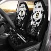 Grunge Skull Car Seat Covers Custom US Army Car Accessories