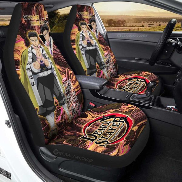 Gyomei Himejima Car Seat Covers Custom Car Accessories For Fans