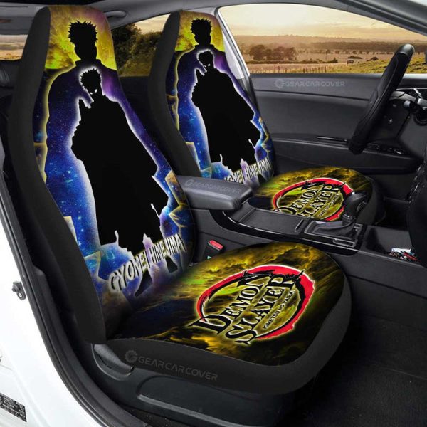 Gyomei Himejima Car Seat Covers Custom Demon Slayer Anime