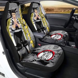 Gyomei Himejima Car Seat Covers Custom Demon Slayer Anime Mix Mangas