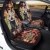 Gyomei Himejima Car Seat Covers Custom Demon Slayer Car Accessories For Fans