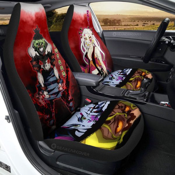 Gyutaro And Daki Car Seat Covers Custom