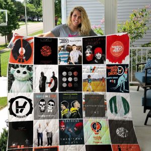 H  Twenty One Pilots Albums Quilt Blanket