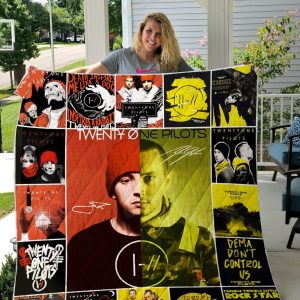 H  Twenty One Pilots Quilt Blanket