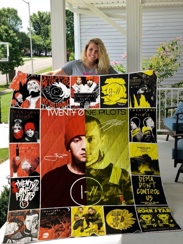 H  Twenty One Pilots Quilt Blanket