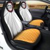 Hanafuda Zenitsu Car Seat Covers Custom Demon Slayer Anime Car Accessories