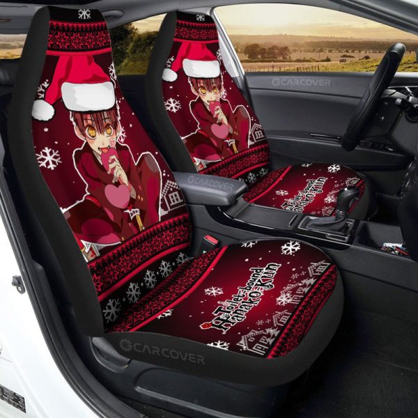 Hanako-Kun Car Seat Covers Custom Toilet-Bound Hanako-kun Anime Christmas Car Accessories