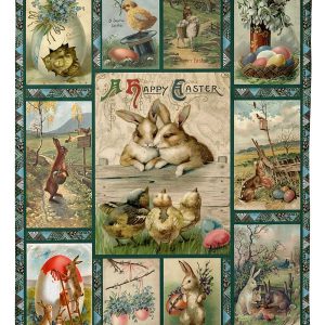 Happy Easter Vintage Blanket