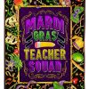 Happy Mardi Gras Teacher Squad Blanket