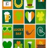 Happy St Patrick Day Holiday Blanket