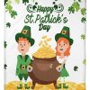 Happy St Patrick Gold Coins Blanket