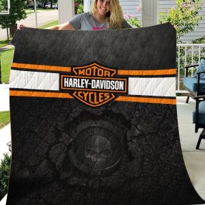 Harley Davidson Blanket Quilt  3