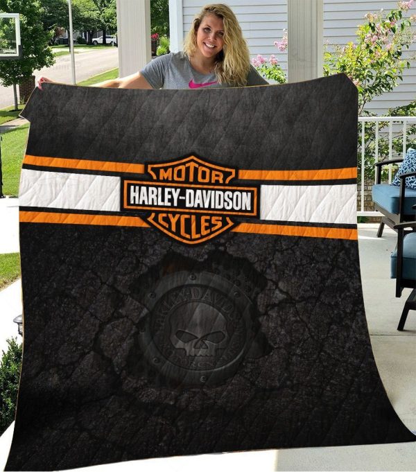 Harley Davidson Blanket Quilt  3