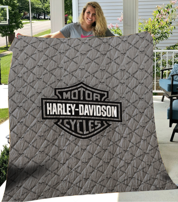 Harley Davidson Blanket Quilt  4