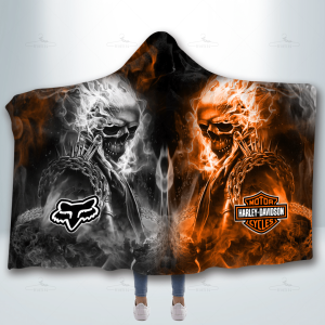 Harley Davidson X Fr Hooded Blanket