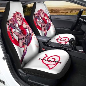 Haruno Sakura Car Seat Covers Custom For Anime Fans