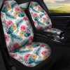 Hawaiian Car Seat Covers Custom Tropical Flowers Car Accessories