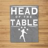 Head Of The Table Fleece Blanket