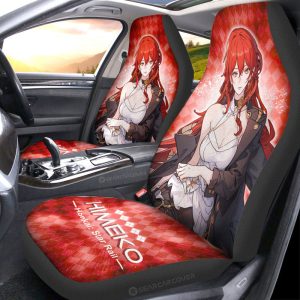 Himeko Car Seat Covers Custom Honkai Star Rail Car Accessories