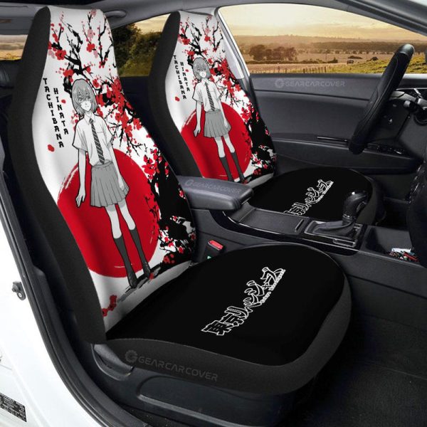 Hinata Tachibana Car Seat Covers Custom Japan Style Car Accessories