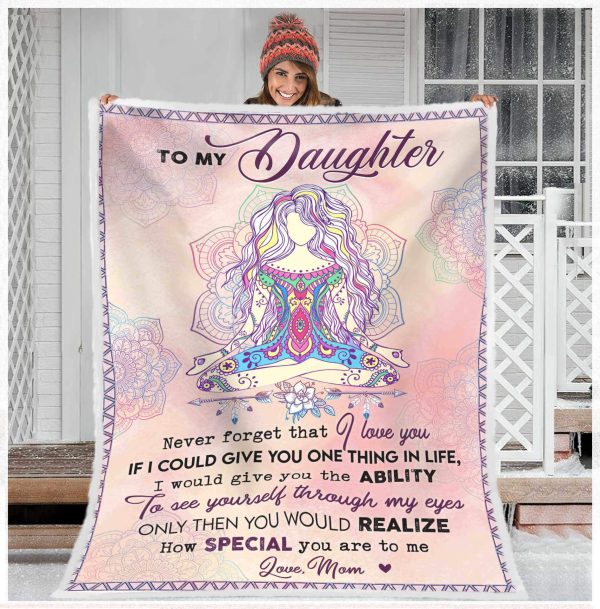 Hippie Blanket To My Daughter How Special You Are To Me