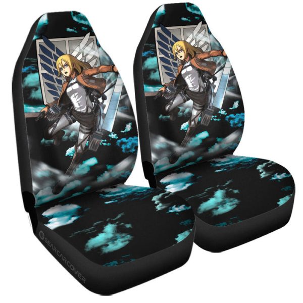 Historia Reiss Car Seat Covers Custom Attack On Titan Anime Car Accessories