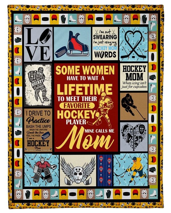 Hockey Mom Blanket