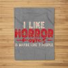 Horror Movie Fleece Blanket