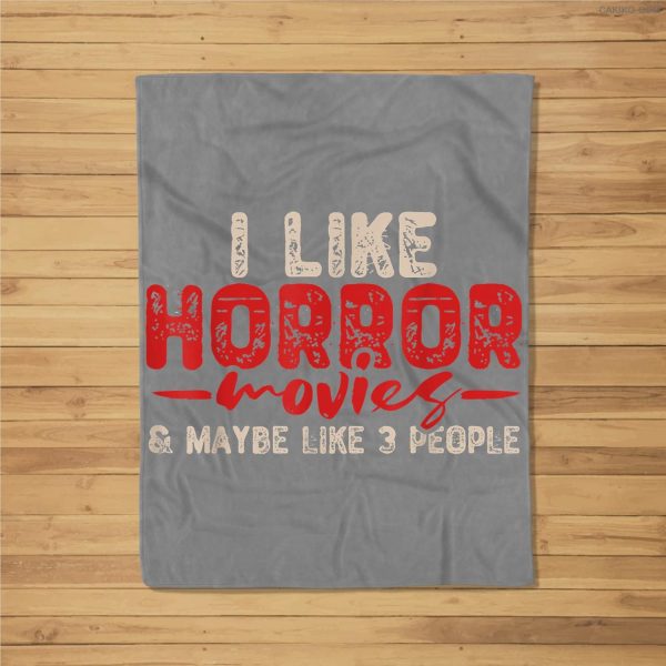 Horror Movie Fleece Blanket