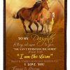 Horse To My Daughter I Love You Blanket