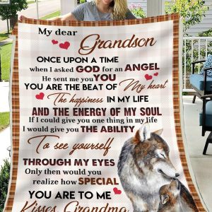 How Special You Are To Me  Gift For Grandson Blanket