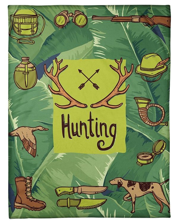 Hunting 10 Blanket