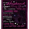 Husband  – To My Husband Destiny Made Us A Couple Love Made Us Forever Together I Love You Good Night Sleep Tight Blanket