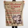 Husband  – To My Husband This Is A Man’S World But It Wouldn’T Be Nothing Without A Woman Blanket