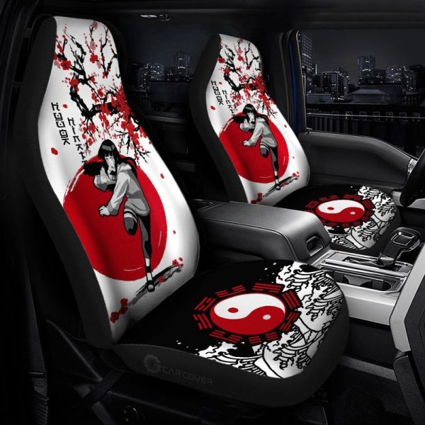 Hyuga Hinata Car Seat Covers Custom Japan Style Anime Car Accessories