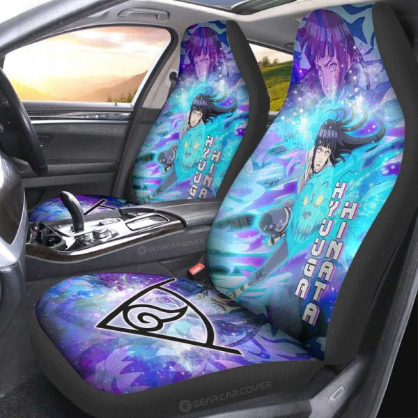 Hyuuga Hinata Car Seat Covers Custom Characters Anime Car Accessories