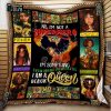 I Am A Black Queen Quilt Blanket