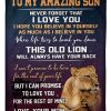 I Hope You Believe In Yourself Lovely Message Gifts For Son Blanket