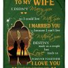 I Love You So Much Great Gift From Husband To Wife Blanket